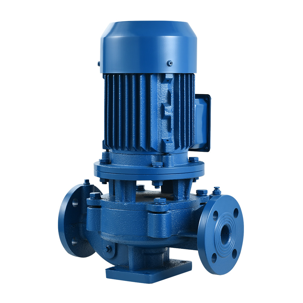Vertical pipeline pump